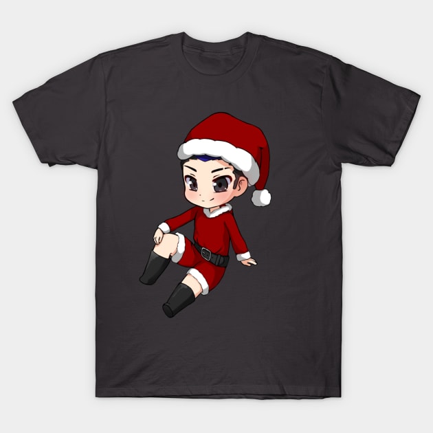 Santa Boy T-Shirt by FruitMelody